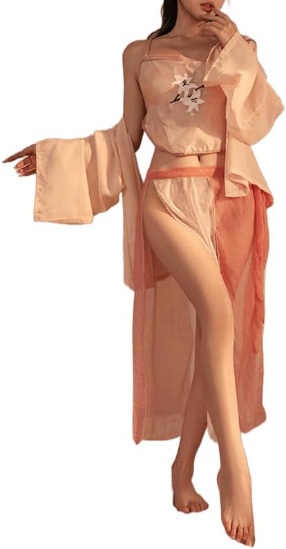 Lingerie for Women Chinese Hanfu Dress Sexy Cosplay Costume Pajamas Sleepwear Underwear Geisha Costume