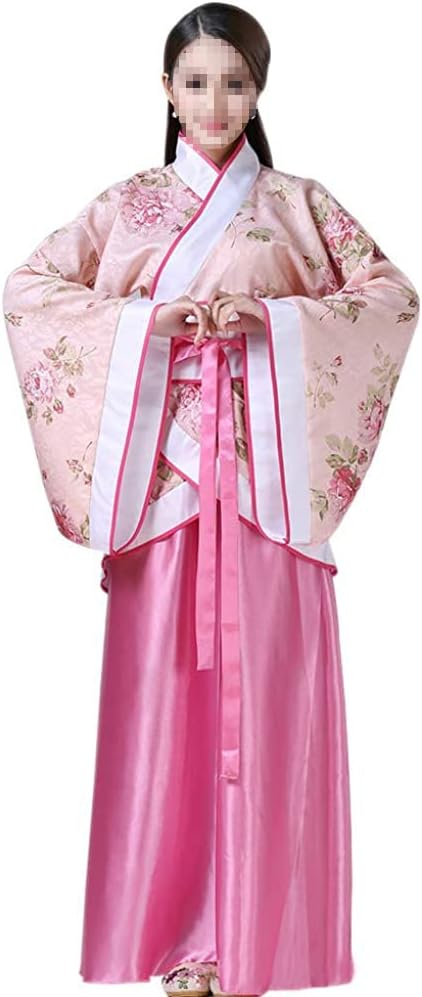 Lazutom Women’s Chinese Hanfu Dress Traditional Ancient Fairy Cosplay Costume for Halloween & Carnival Parties