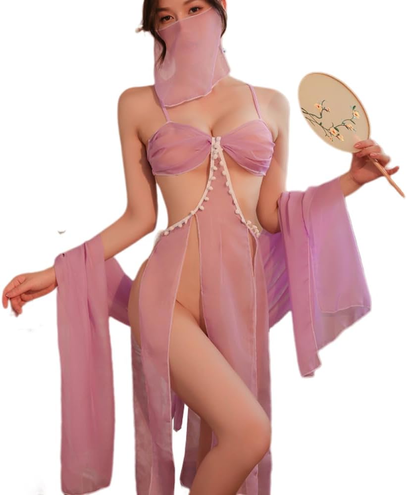 Women's cosplay Japanese anime geisha dress underwear Chinese style dancer sexy clothing