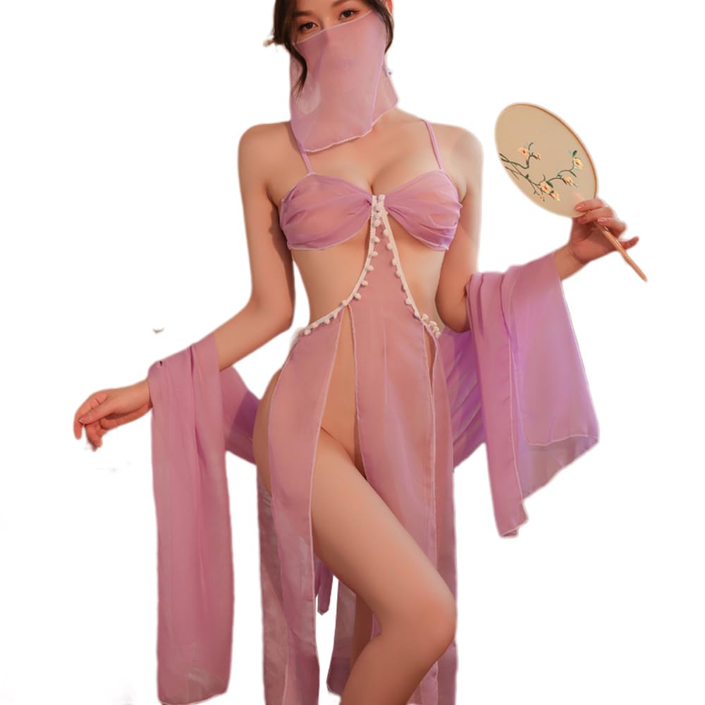 Women's cosplay Japanese anime geisha dress underwear Chinese style dancer sexy clothing