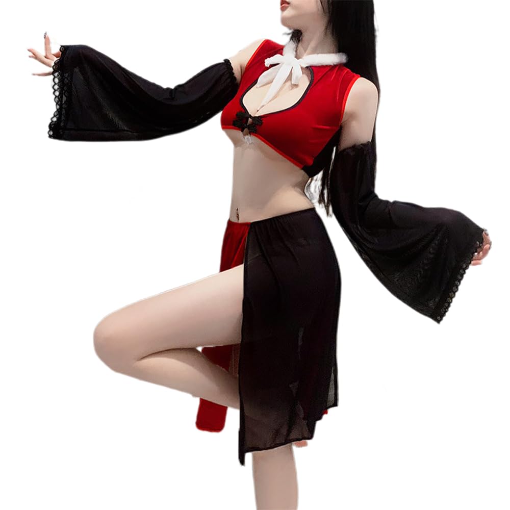 Women's cosplay Japanese anime geisha dress underwear Chinese style dancer sexy clothing