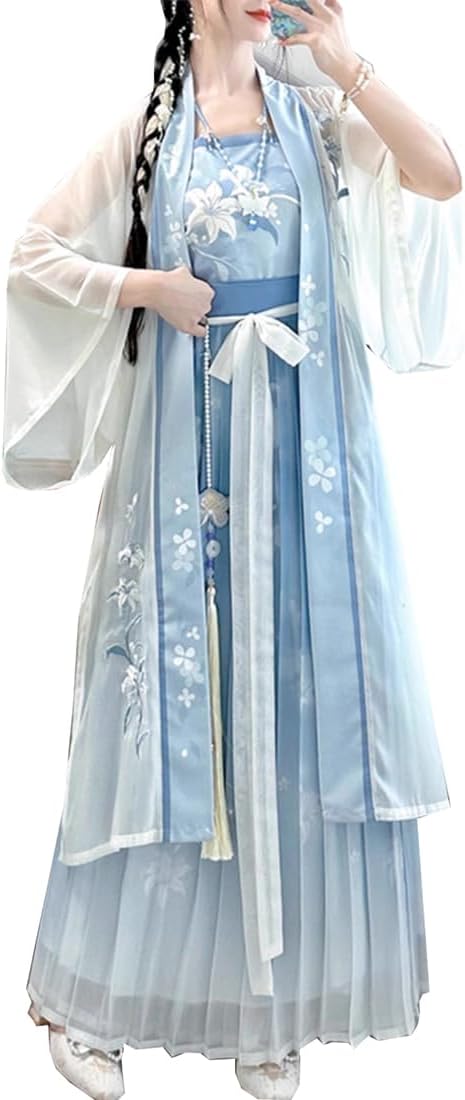 Ez-sofei Women's Traditional Ancient Chinese Cosplay Costume Hanfu Dress