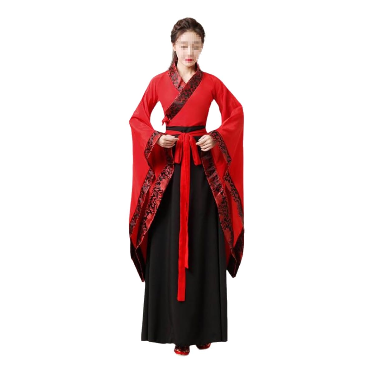 Lazutom Women Ancient Traditional Chinese Hanfu Dress Carnival Halloween Christmas Fancy Dress