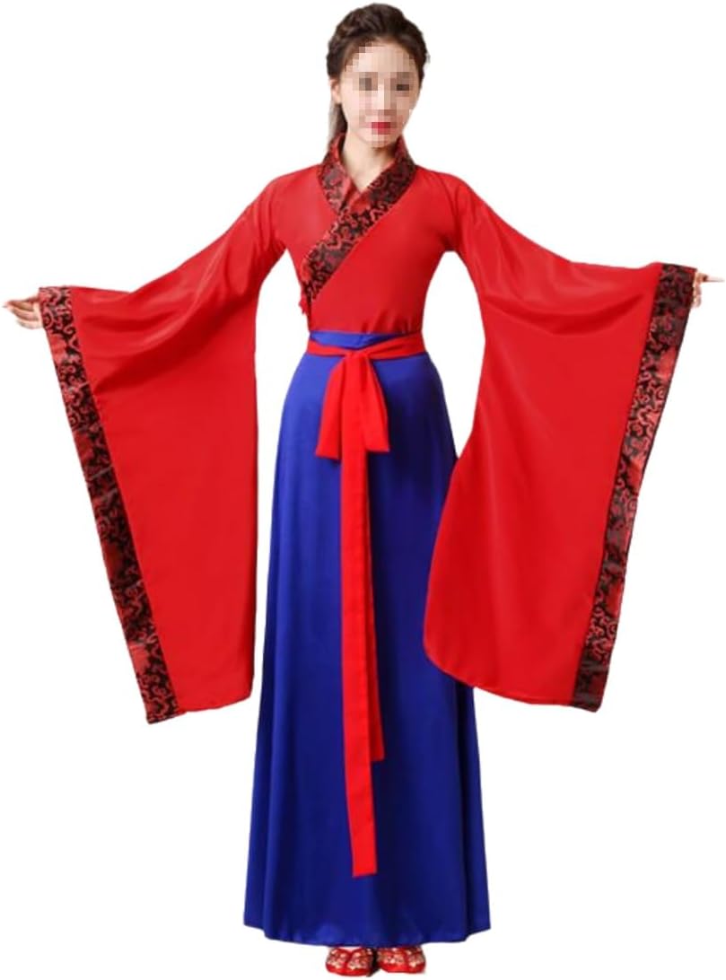 Lazutom Women Ancient Traditional Chinese Hanfu Dress Carnival Halloween Christmas Fancy Dress