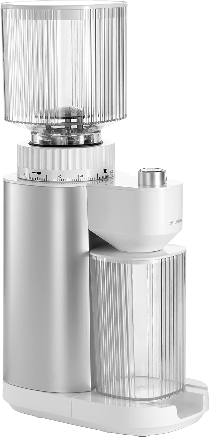 ZWILLING Enfinigy Coffee Bean Grinder, Silver