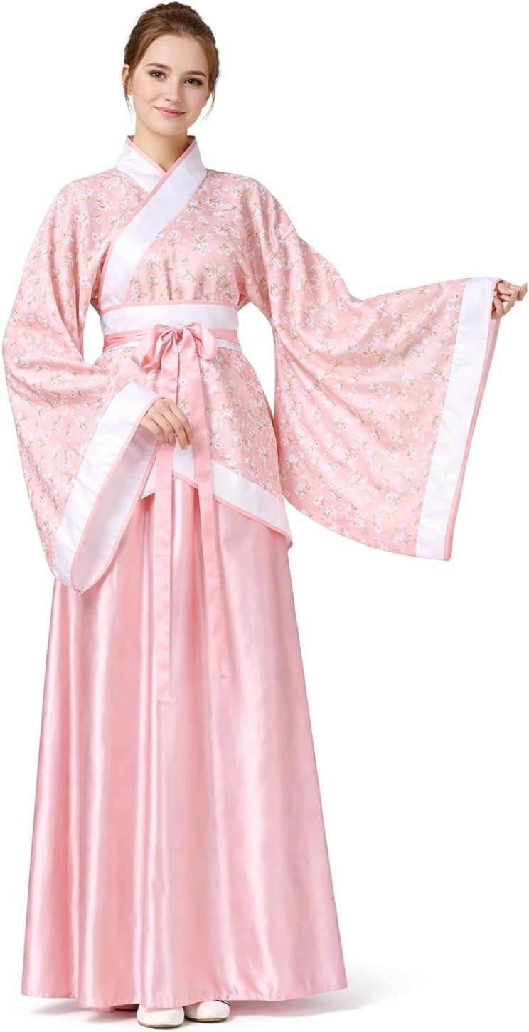 Lazutom Women’s Ancient Chinese Hanfu Dress Costume for Carnival Cosplay Halloween Festivals and Christmas Party Outfits