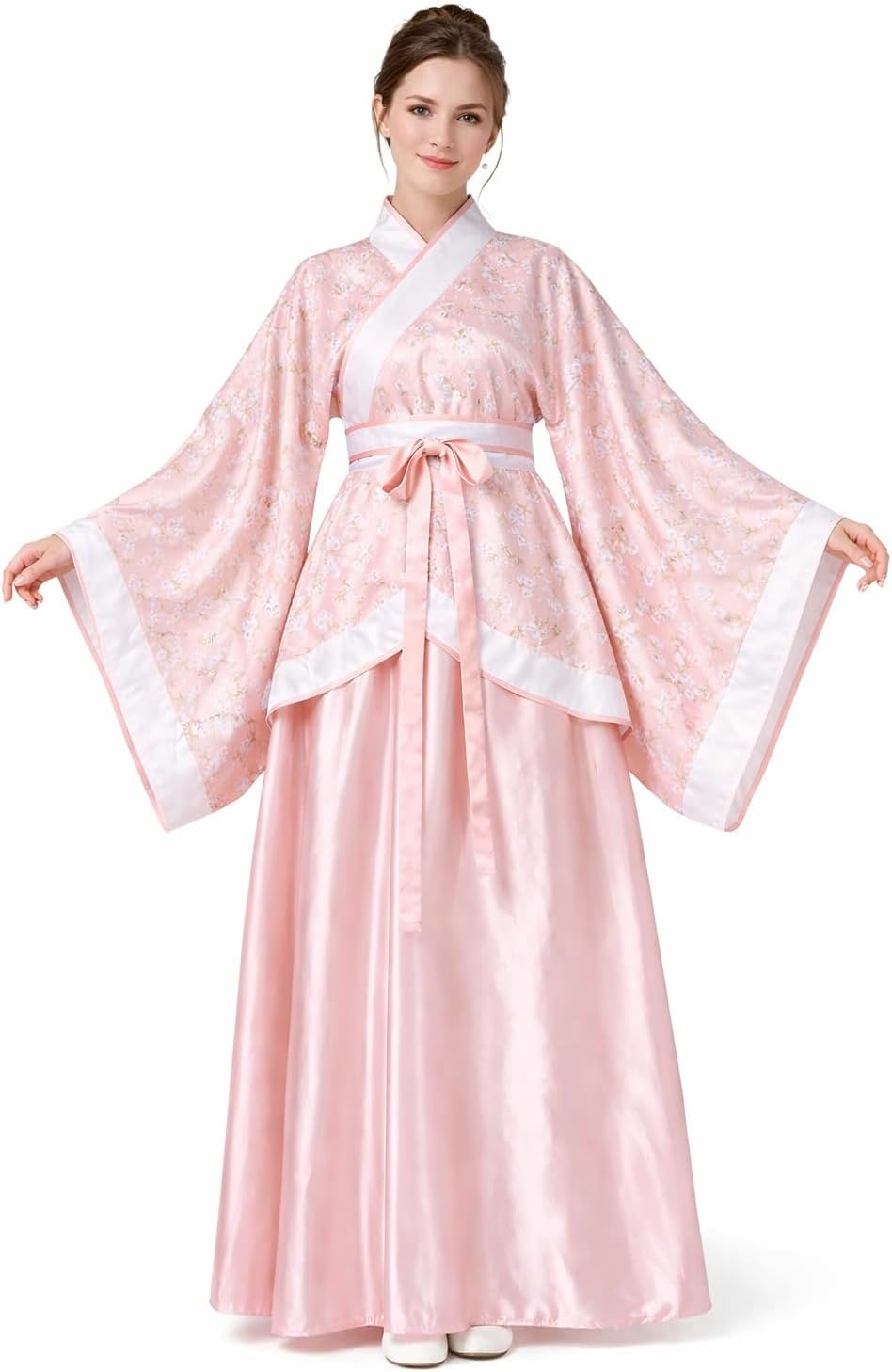 Lazutom Women’s Ancient Chinese Hanfu Dress Costume for Carnival Cosplay Halloween Festivals and Christmas Party Outfits