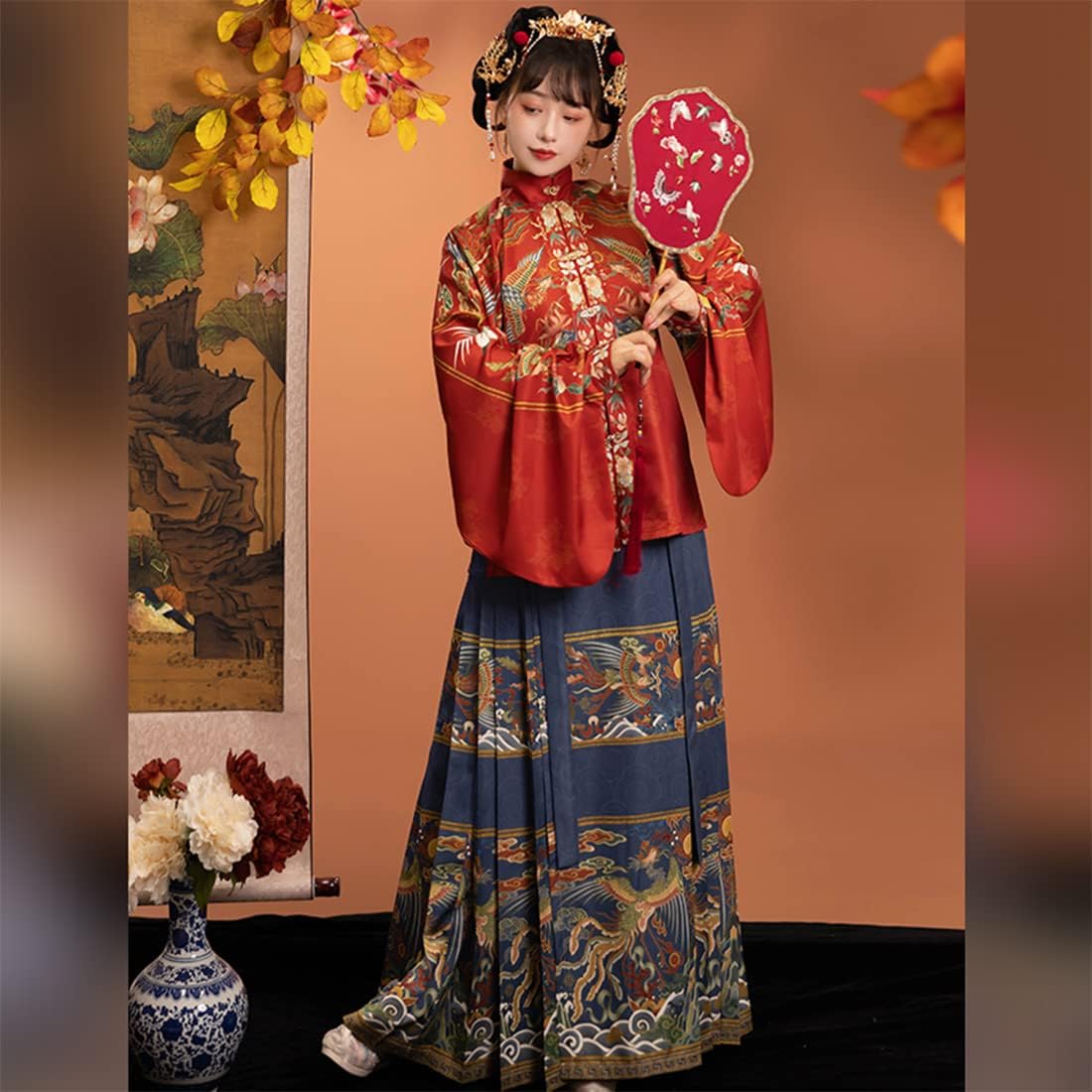 Ez-sofei Women Chinese Traditional Ancient Dress Hanfu Costume