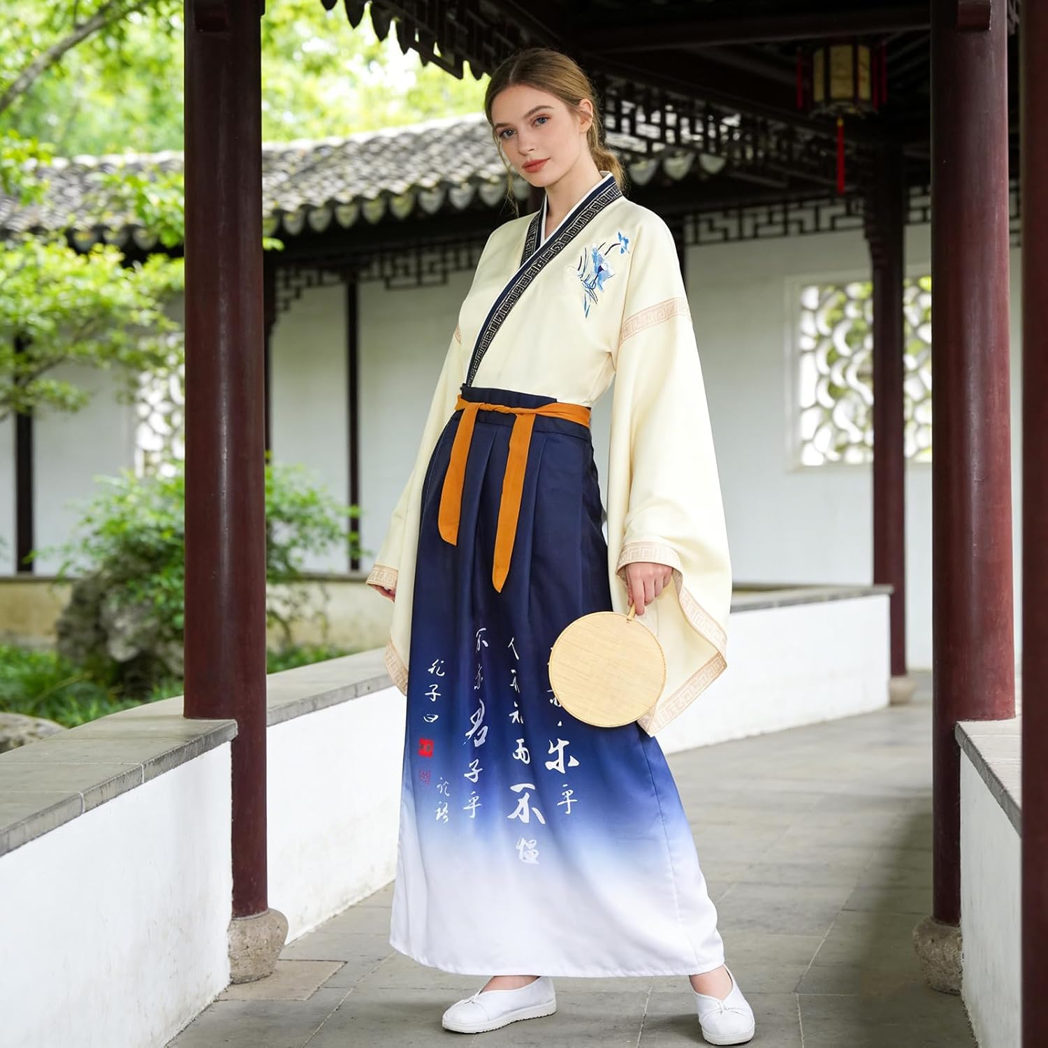 Hanfu Chinese Dress for Women Cheongsam Qipao Halloween Anime Cosplay Asian Costume