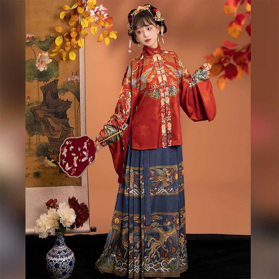 Ez-sofei Women Chinese Traditional Ancient Dress Hanfu Costume