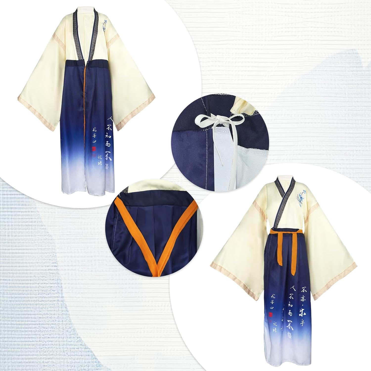 Hanfu Chinese Dress for Women Cheongsam Qipao Halloween Anime Cosplay Asian Costume