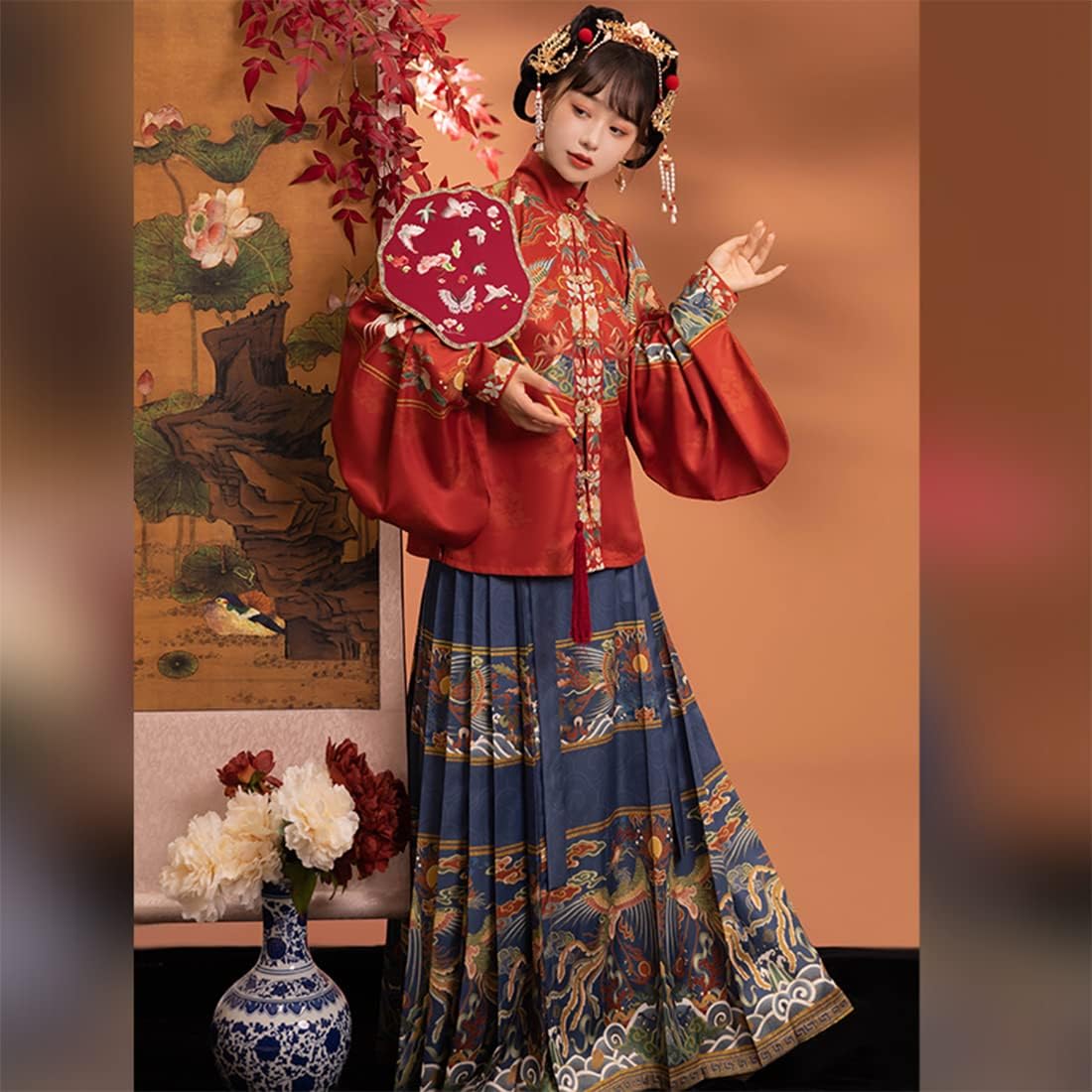 Ez-sofei Women Chinese Traditional Ancient Dress Hanfu Costume