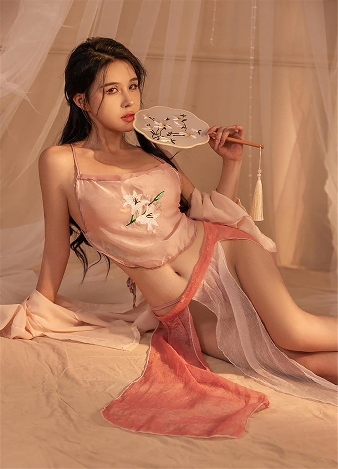 Lingerie for Women Chinese Hanfu Dress Sexy Cosplay Costume Pajamas Sleepwear Underwear Geisha Costume